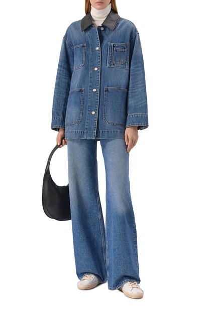 Кожаные кеды super-star GOLDEN GOOSE DELUXE BRAND, арт. GWF00101.F005174, фото 3