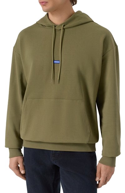 Хлопковое худи HUGO BLUE, арт. 50522374, фото 3