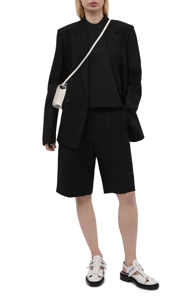 Топ из вискозы и льна JIL SANDER, арт. JSPS590000-WS39120F, фото 2