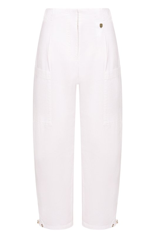 Хлопковые брюки Aeronautica Militare PA1695DCT04280 Белый PA1695DCT04280
