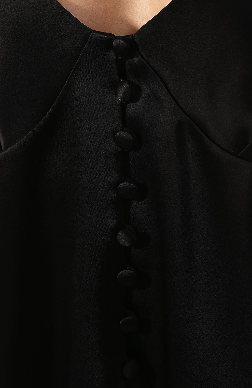 Топ NANUSHKA, арт. ELIA_BLACK_SLIP SATIN, фото 5
