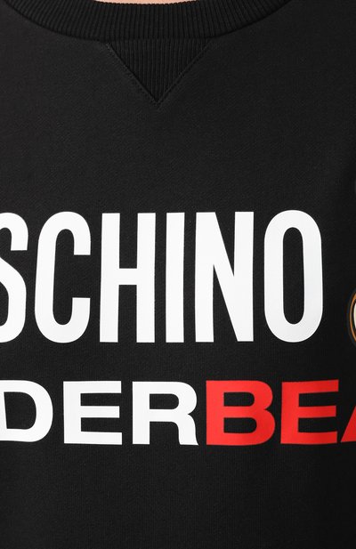 Хлопковый свитшот MOSCHINO, арт. A1709/9012, фото 5