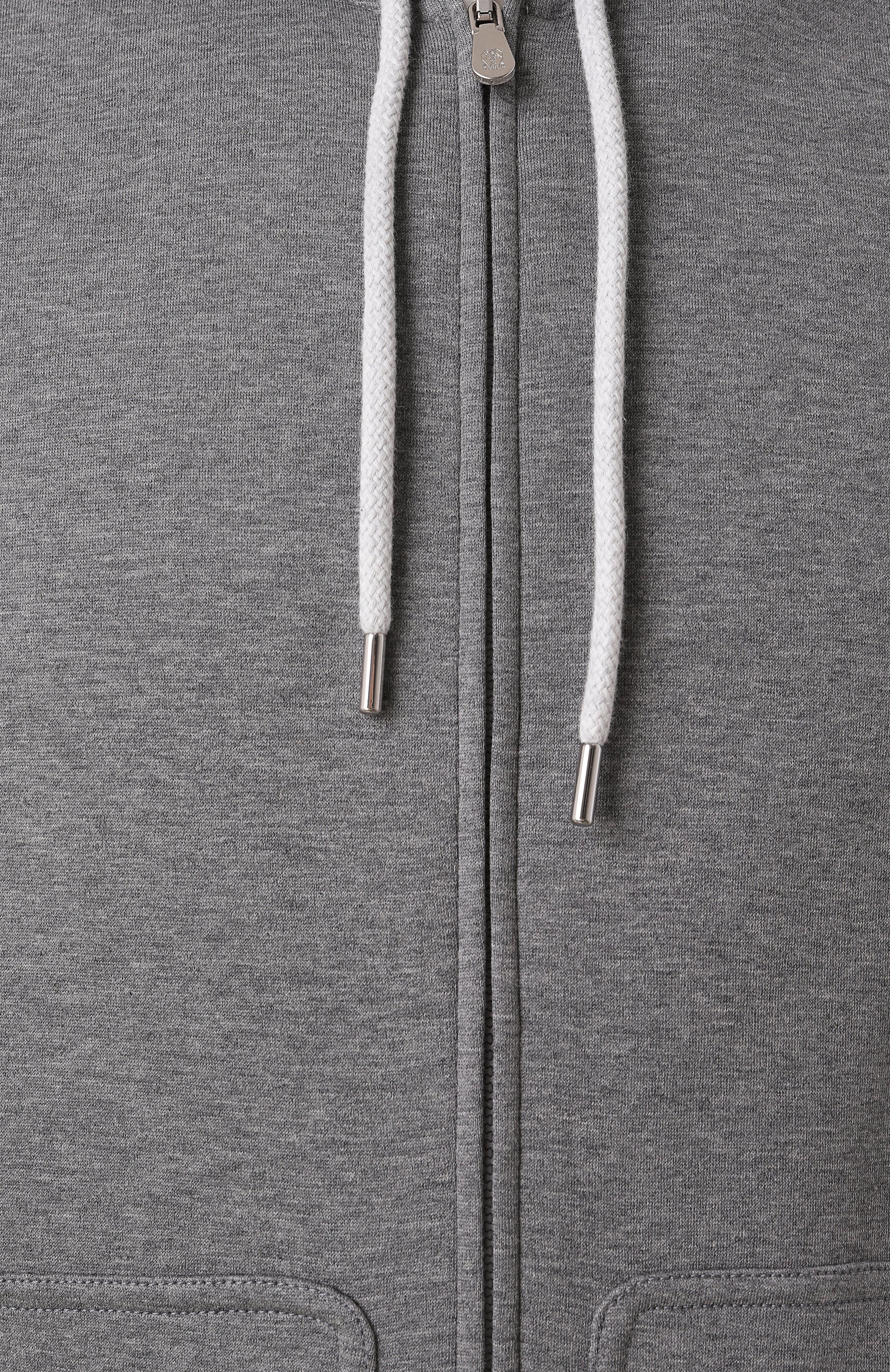 Толстовка из хлопка и кашемира BRUNELLO CUCINELLI, арт. MM8319069G, фото 6