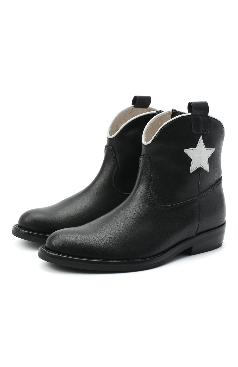 Кожаные казаки IL GUFO, арт. G474/VITELL0/27-30, фото 1