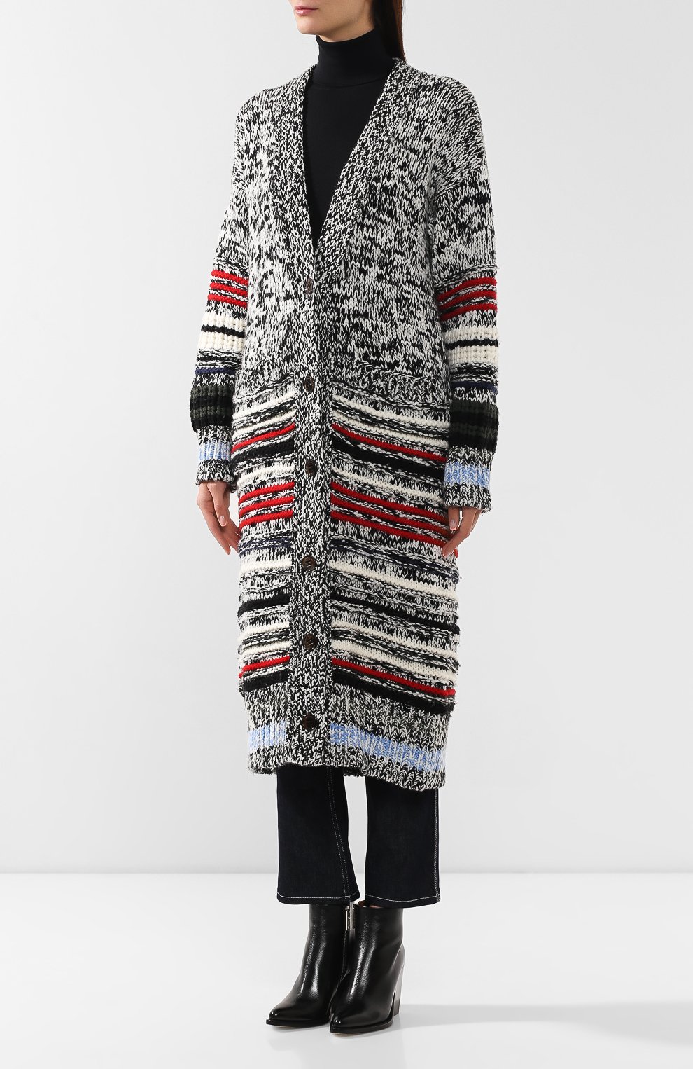 Шерстяной кардиган SONIA RYKIEL, арт. 13192507-GB, фото 3