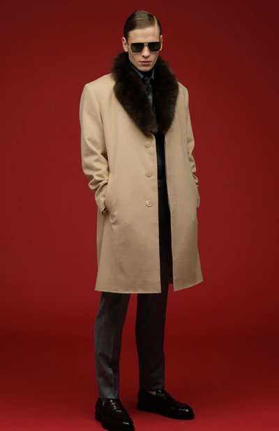 Рубашка из кашемира и шелка ZILLI, арт. MFW-87060-3/ZS2, фото 5