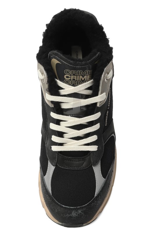 Комбинированные кроссовки Fugitive 9094 Crime London 11304AA8 Чёрный  11304AA8 Фото 6