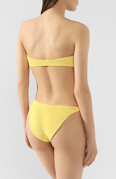 Раздельный купальник HUNZA G желтого цвета по цене 21300 руб., арт. JEAN BIKINI, фото 3 Раздельный купальник HUNZA G, арт. JEAN BIKINI, фото 3