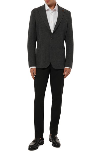 Пиджак из шерсти и хлопка SARTORIA LATORRE, арт. JD74/JG031, фото 3