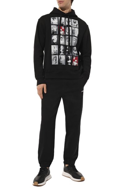 Хлопковые джоггеры MSGM, арт. 2000MP500 200000, фото 2