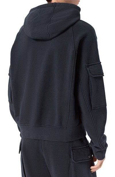 Хлопковое худи EMPORIO ARMANI, арт. EM004863/AF13713, фото 4