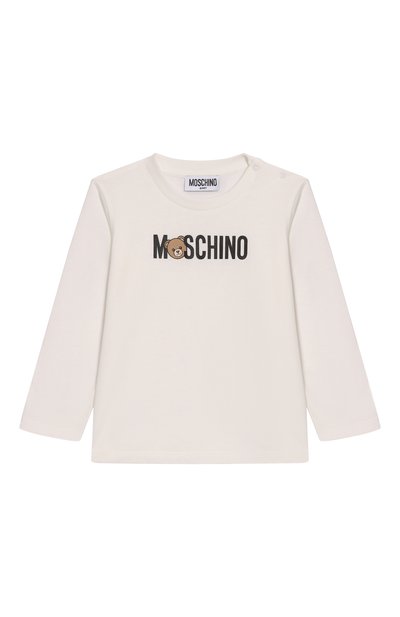 Хлопковый лонгслив MOSCHINO, арт. MUY08P/LAA36
