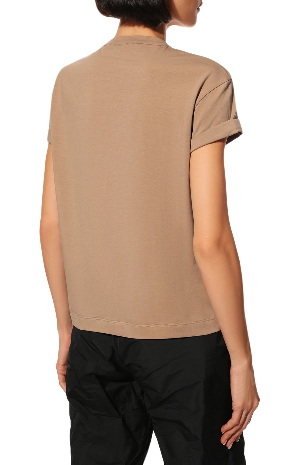 Хлопковая футболка BRUNELLO CUCINELLI, арт. M0T18BB300, фото 4