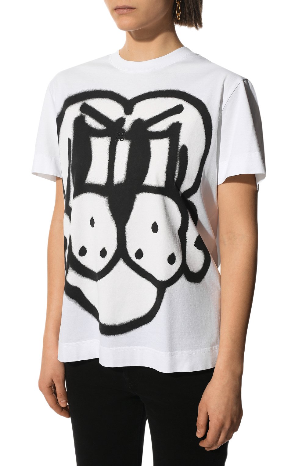 Хлопковая футболка GIVENCHY, арт. BW707Z3Z81, фото 3