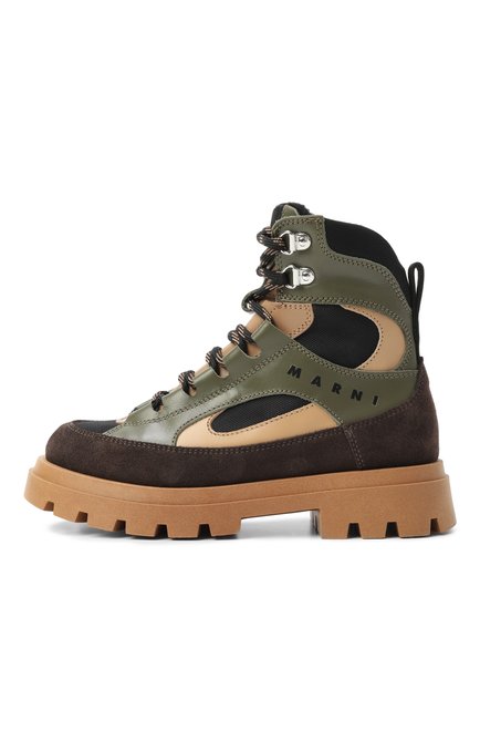 Комбинированные ботинки MARNI, арт. 82065/28-35