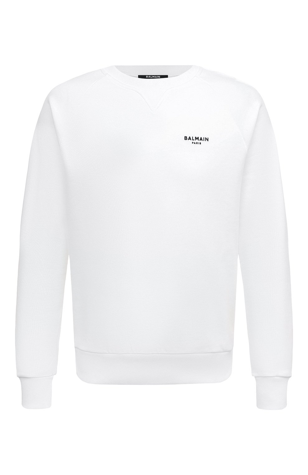 Хлопковый свитшот BALMAIN, арт. AH0JQ005BB04, фото 1