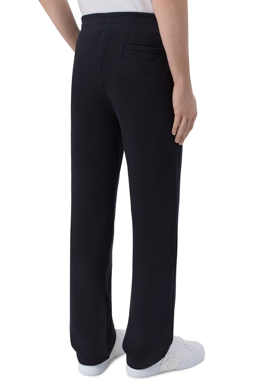 Хлопковые брюки Philipp Plein SAFC MJT2778 PTE180N Чёрный  SAFC MJT2778 PTE180N Фото 4