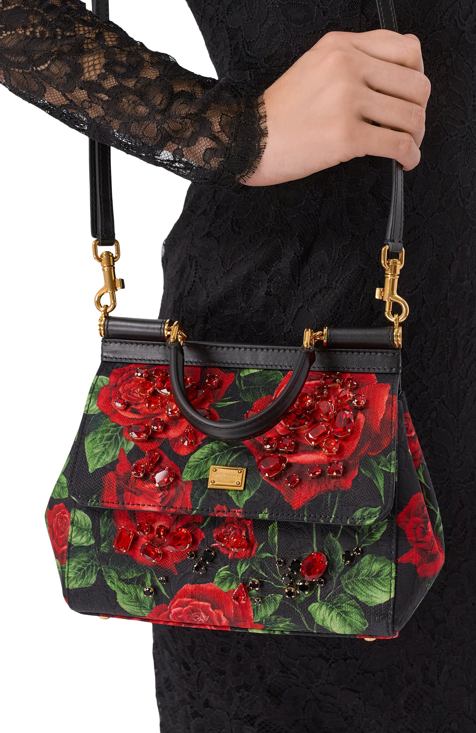 Сумка sicily small DOLCE & GABBANA разноцветного цвета по цене 423500 руб., арт. BB6003/BX778, фото 2 Сумка sicily small DOLCE & GABBANA, арт. BB6003/BX778, фото 2