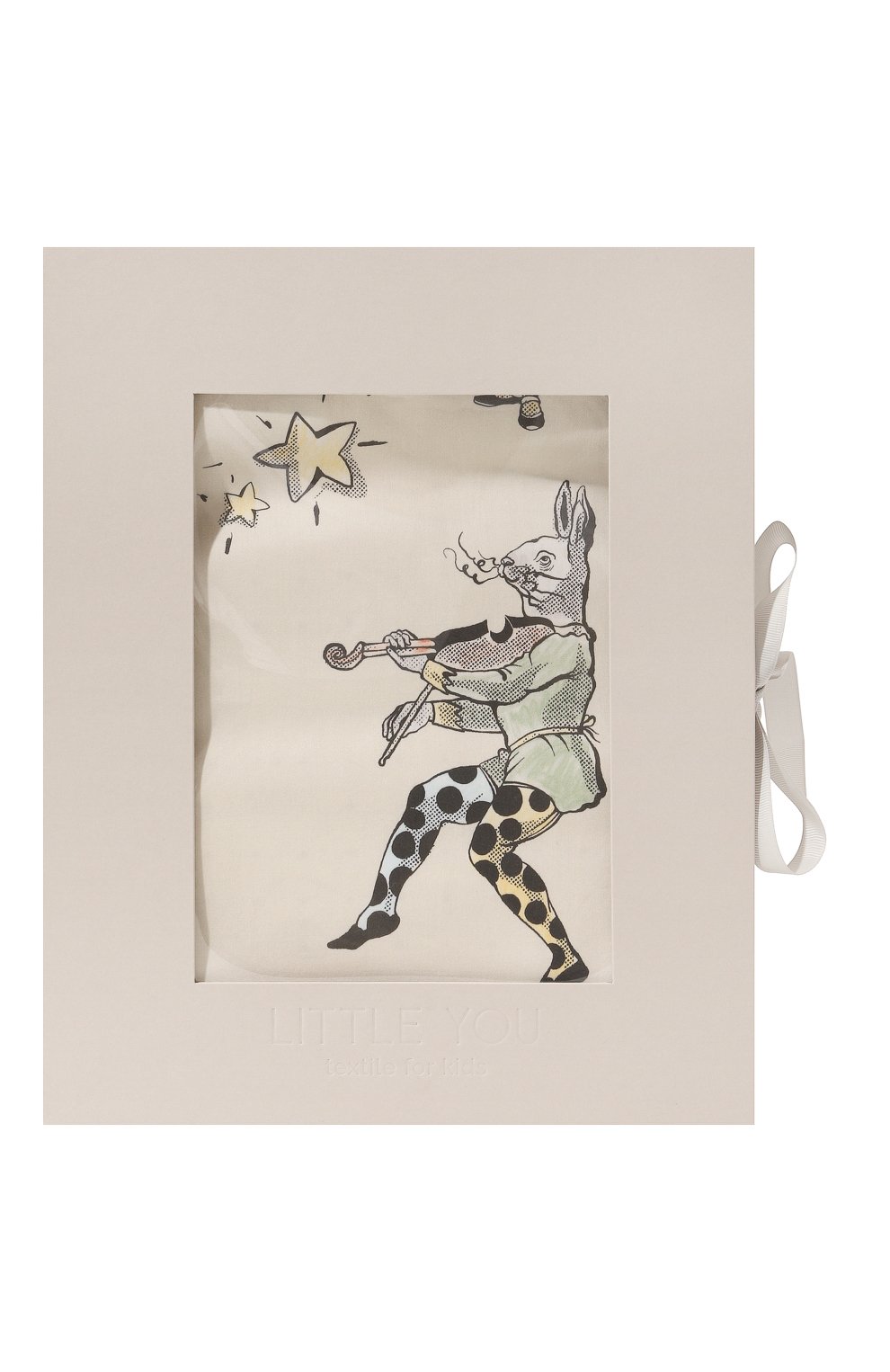 Комплект постельного белья LITTLE YOU бежевого цвета по цене 16900 руб., арт. 7LYbe0312-181, фото 2 Комплект постельного белья LITTLE YOU, арт. 7LYbe0312-181, фото 2