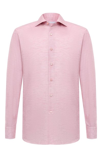 Мужская рубашка из хлопка и льна STEFANO RICCI, арт. MC001427/R2755