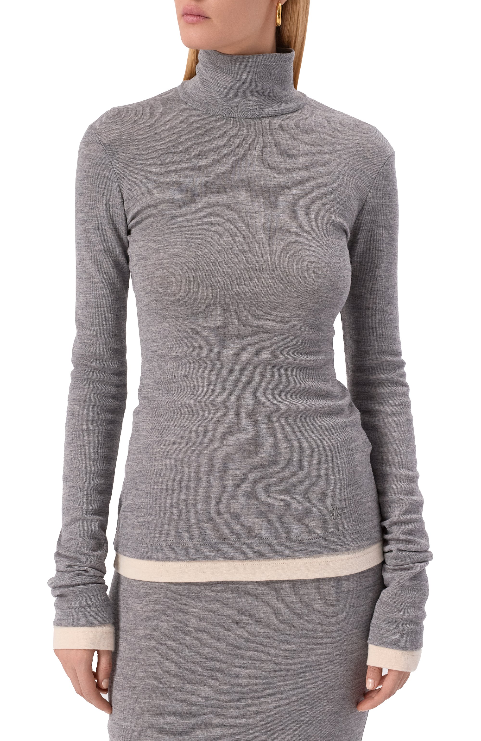 Комплект из водолазки и лонгслива JIL SANDER, арт. J40FV0115/J20226, фото 3