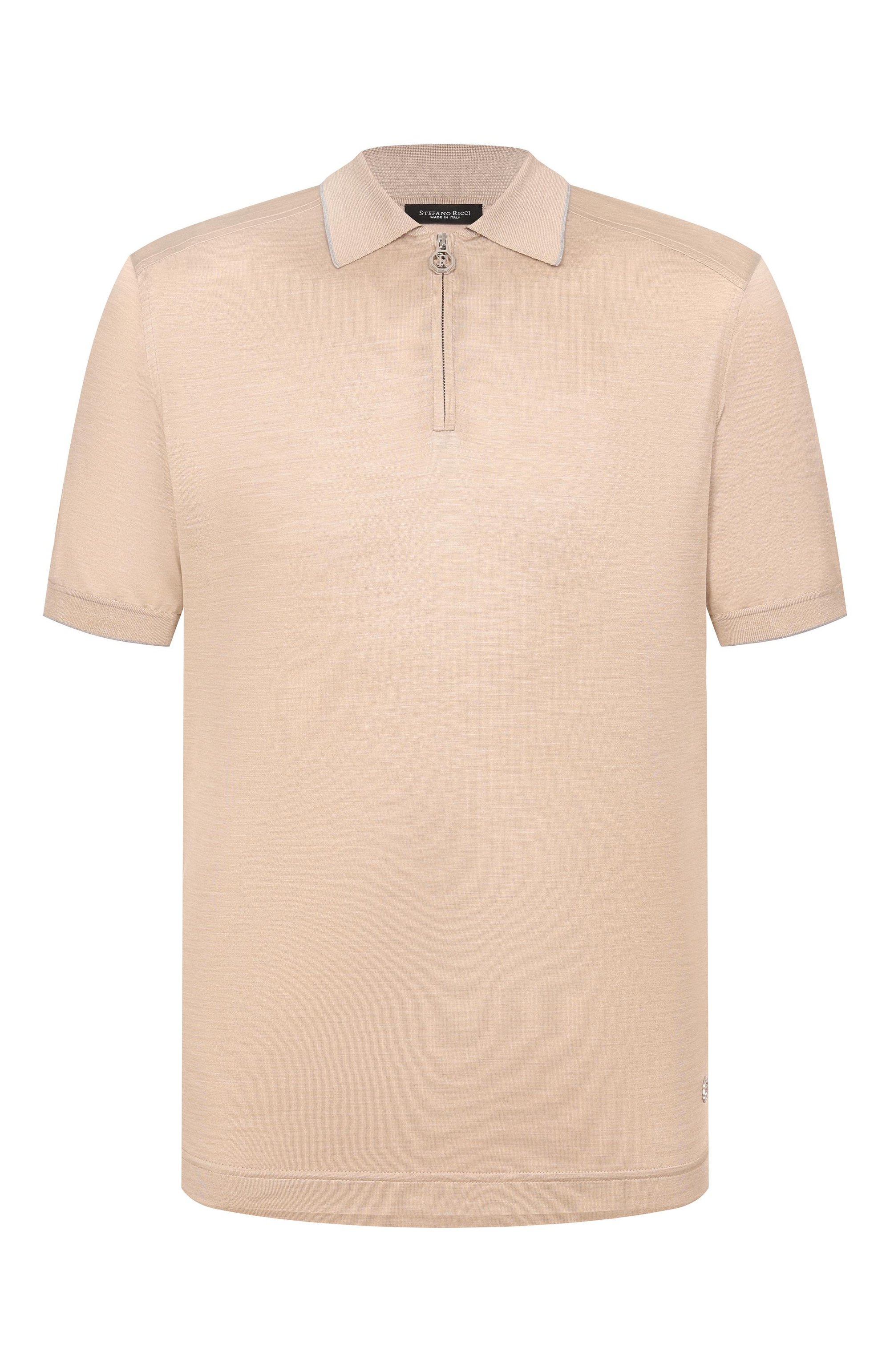 Шелковое поло STEFANO RICCI, арт. K919512P31/R25190_001, фото 1
