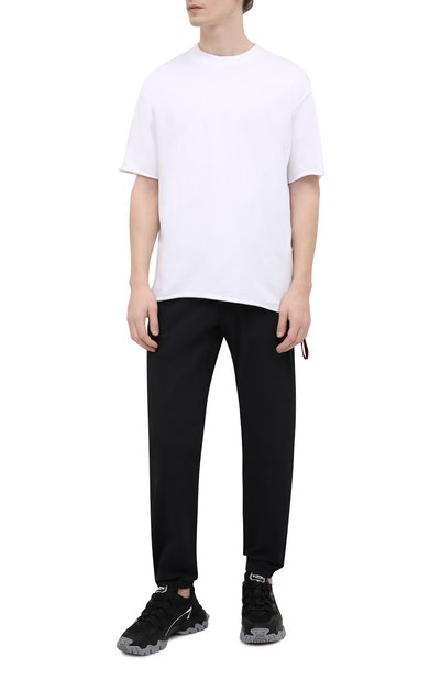 Джоггеры PARAJUMPERS черного цвета по цене 27550 руб., арт. RT03/KIS0, фото 2 Джоггеры PARAJUMPERS, арт. RT03/KIS0, фото 2