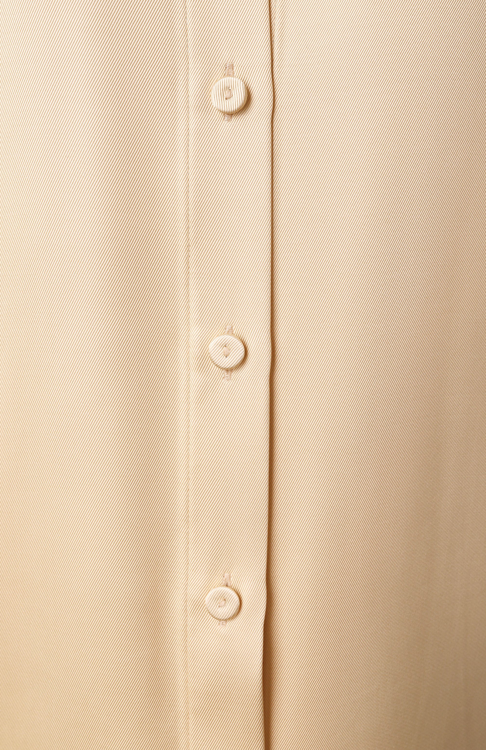 Рубашка из вискозы и шелка JIL SANDER, арт. J01DL0156/J65112, ф�ото 6