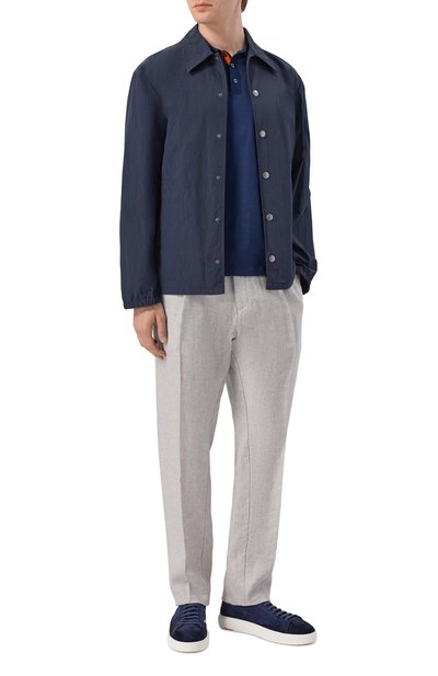 Льняные брюки PAUL&SHARK, арт. 26414057, фото 2