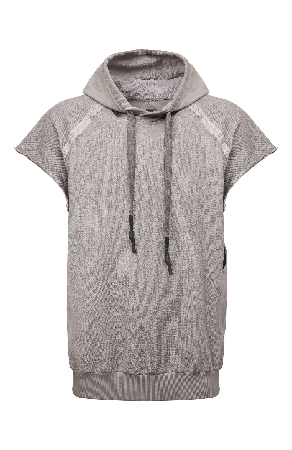 Хлопковое худи ISAAC SELLAM, арт. H00DYVEST BANDE/SP0NGE, фото 1