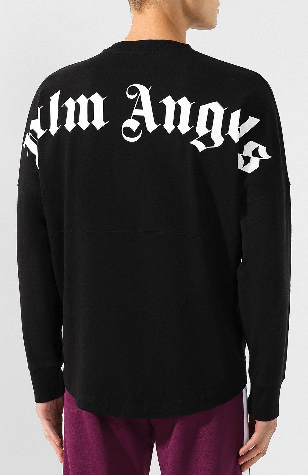 Хлопковый лонгслив PALM ANGELS, арт. PMAB001E194130021001, фото 4
