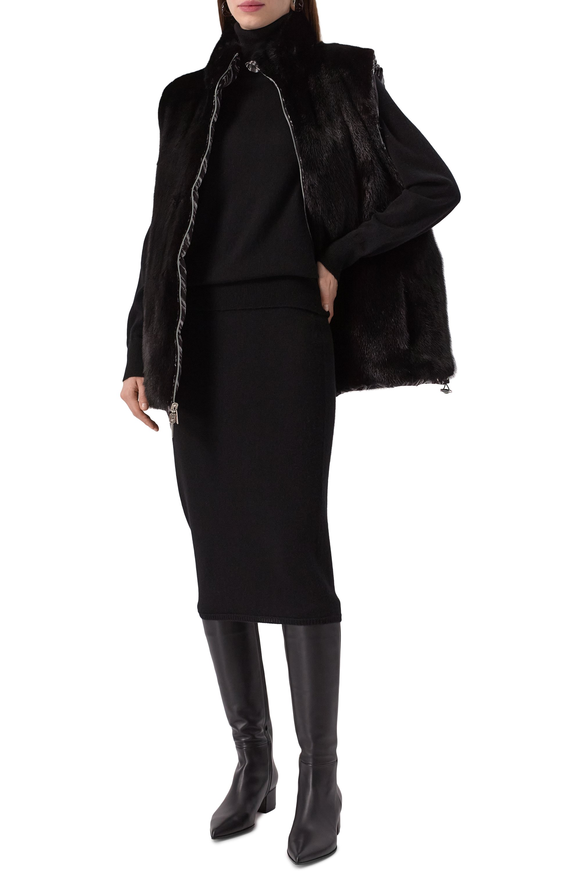 Кашемировая юбка KITON, арт. D5474873337, фото 2