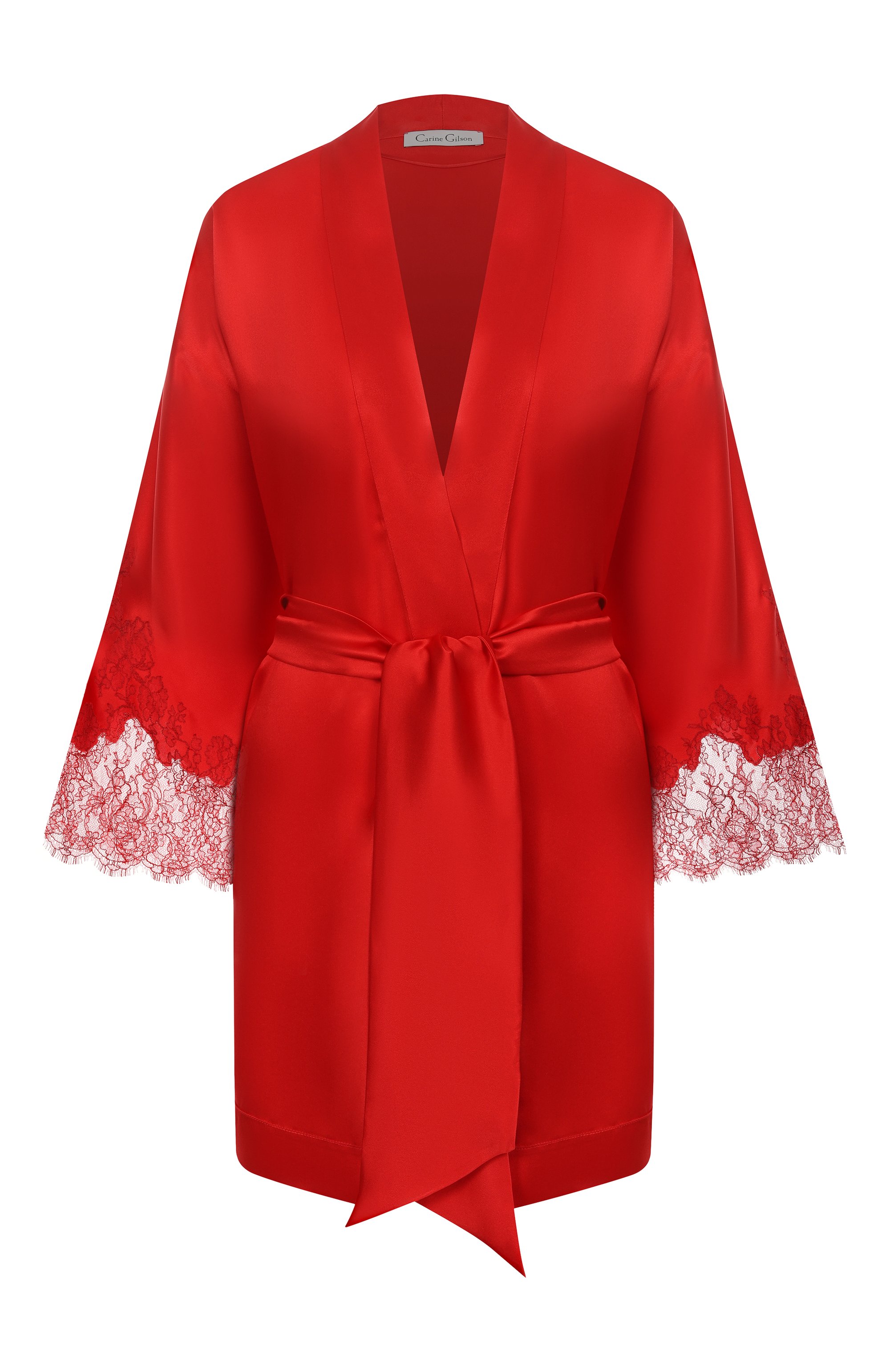 Шелковый халат CARINE GILSON, арт. EL0928DS, фото 1