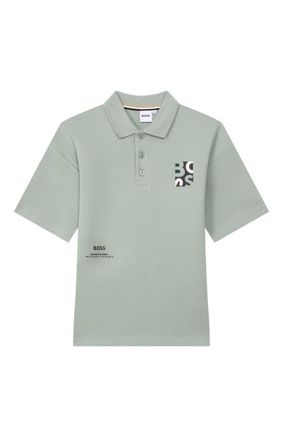 Хлопковое поло BOSS, арт. J52959