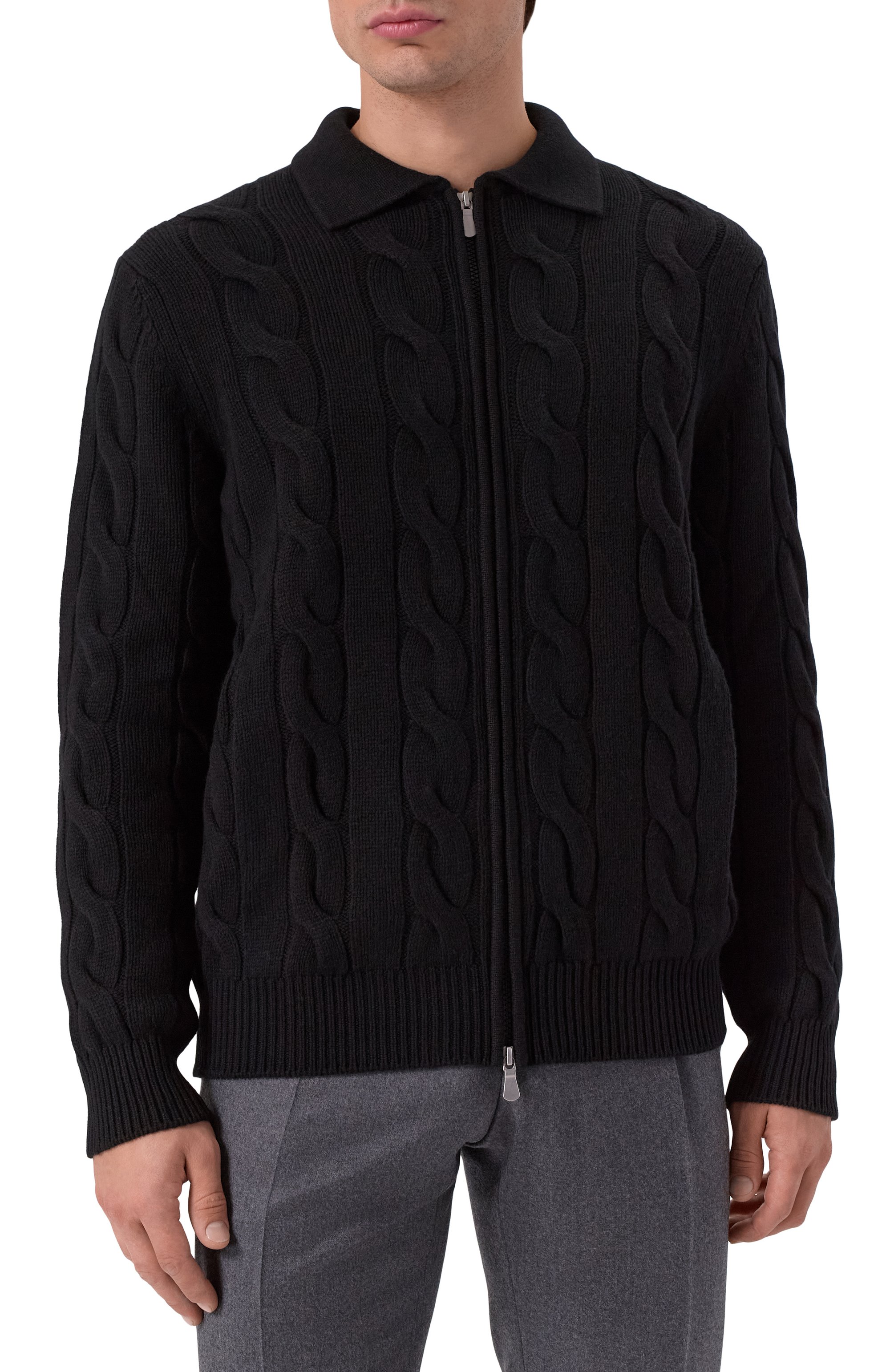 Кардиган из шерсти и кашемира GRAN SASSO, арт. 13180/19652, фото 3