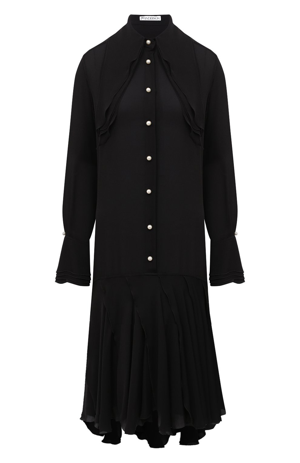 Шелк овое платье JW ANDERSON, арт. DR0068 PG0003, фото 1