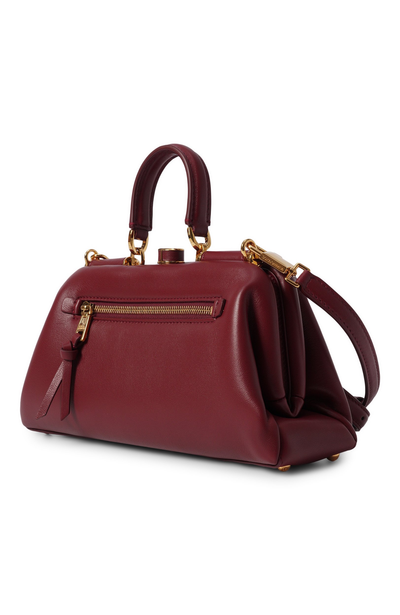 Сумка grandma medium DOLCE & GABBANA бордового цвета по цене 324500 руб., арт. BB7986/BF984, фото 4 Сумка grandma medium DOLCE & GABBANA, арт. BB7986/BF984, фото 4