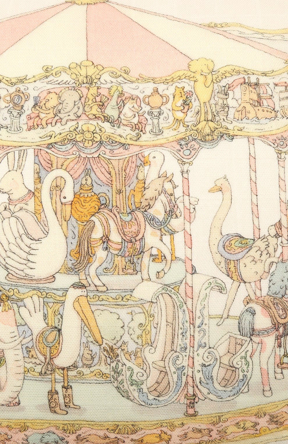 Хлопковая подушка ATELIER CHOUX, арт. CUSHI0N-CAR0USSEL, фото 3