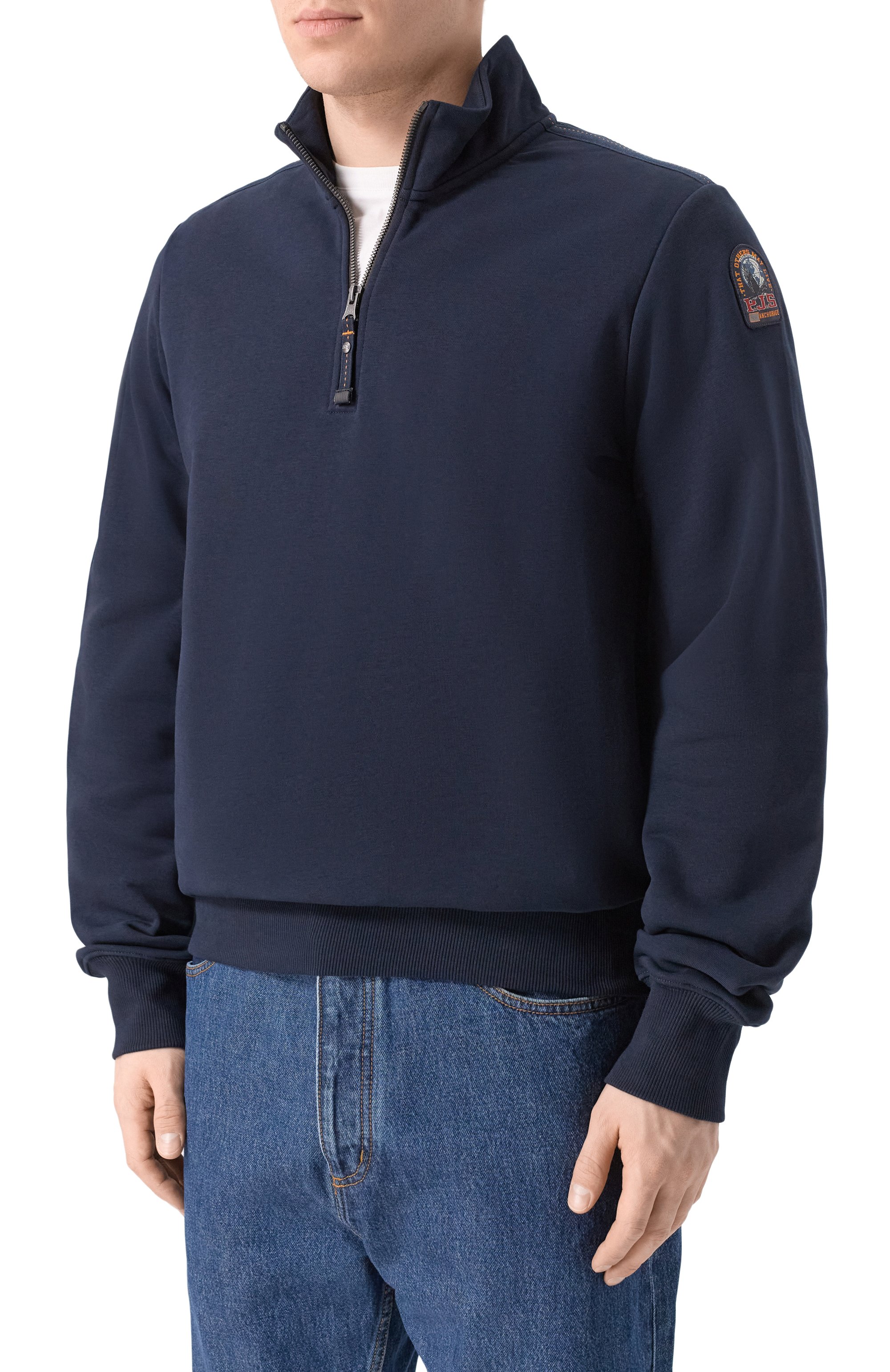 Хлопковый анорак PARAJUMPERS темно-синего цвета по цене 26950 руб., арт. 26SM-PM FLE Y20, фото 3 Хлопковый анорак PARAJUMPERS, арт. 26SM-PM FLE Y20, фото 3