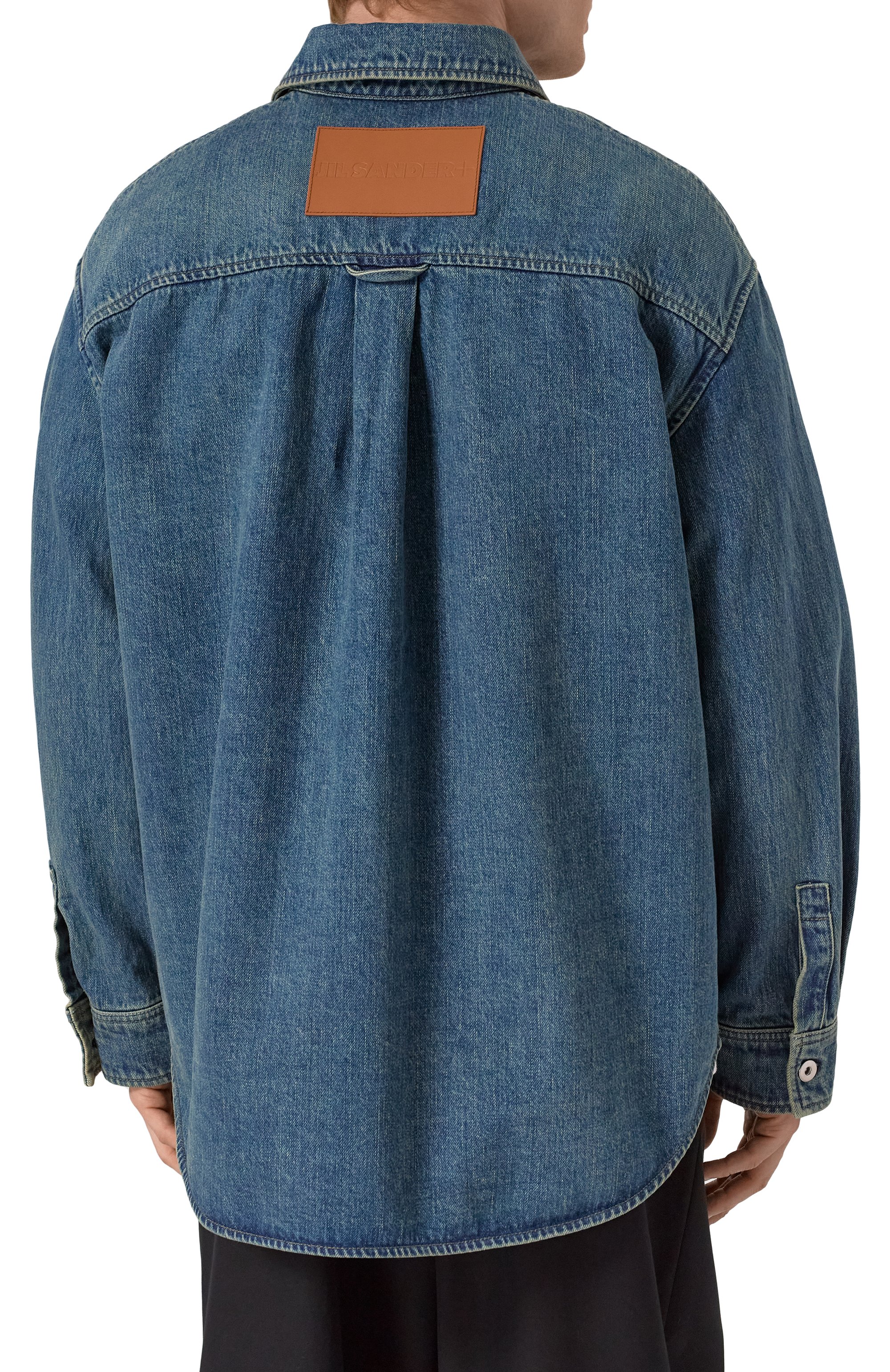 Джинсовая рубашка JIL SANDER, арт. J47DL0159-J45291, фото 4