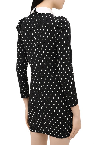 Платье REDVALENTINO черно-белого цвета по цене 51850 руб., арт. UR0VAT80/5EK, фото 4 Платье REDVALENTINO, арт. UR0VAT80/5EK, фото 4