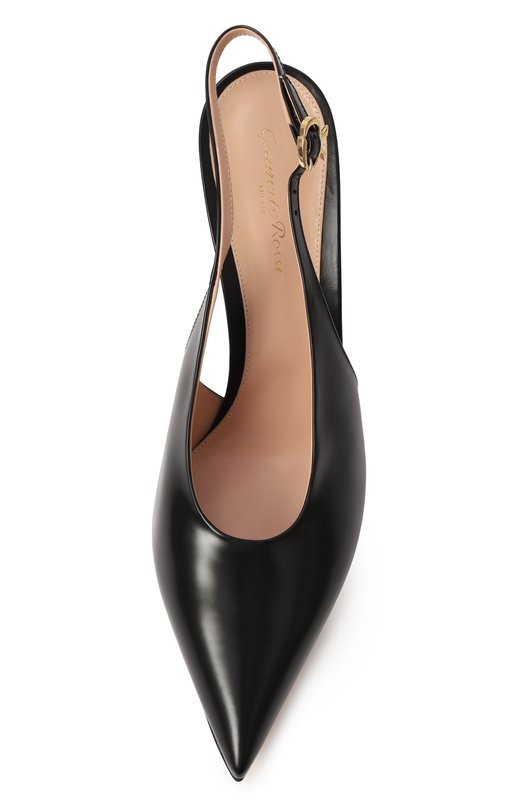 Кожаные туфли Robbie 85 Gianvito Rossi G95461.85RIC.T0KNER0 Чёрный  G95461.85RIC.T0KNER0 Фото 6