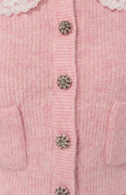 Кардиган self-portrait PF24-146C-P Розовый  PF24-146C-P Фото 5