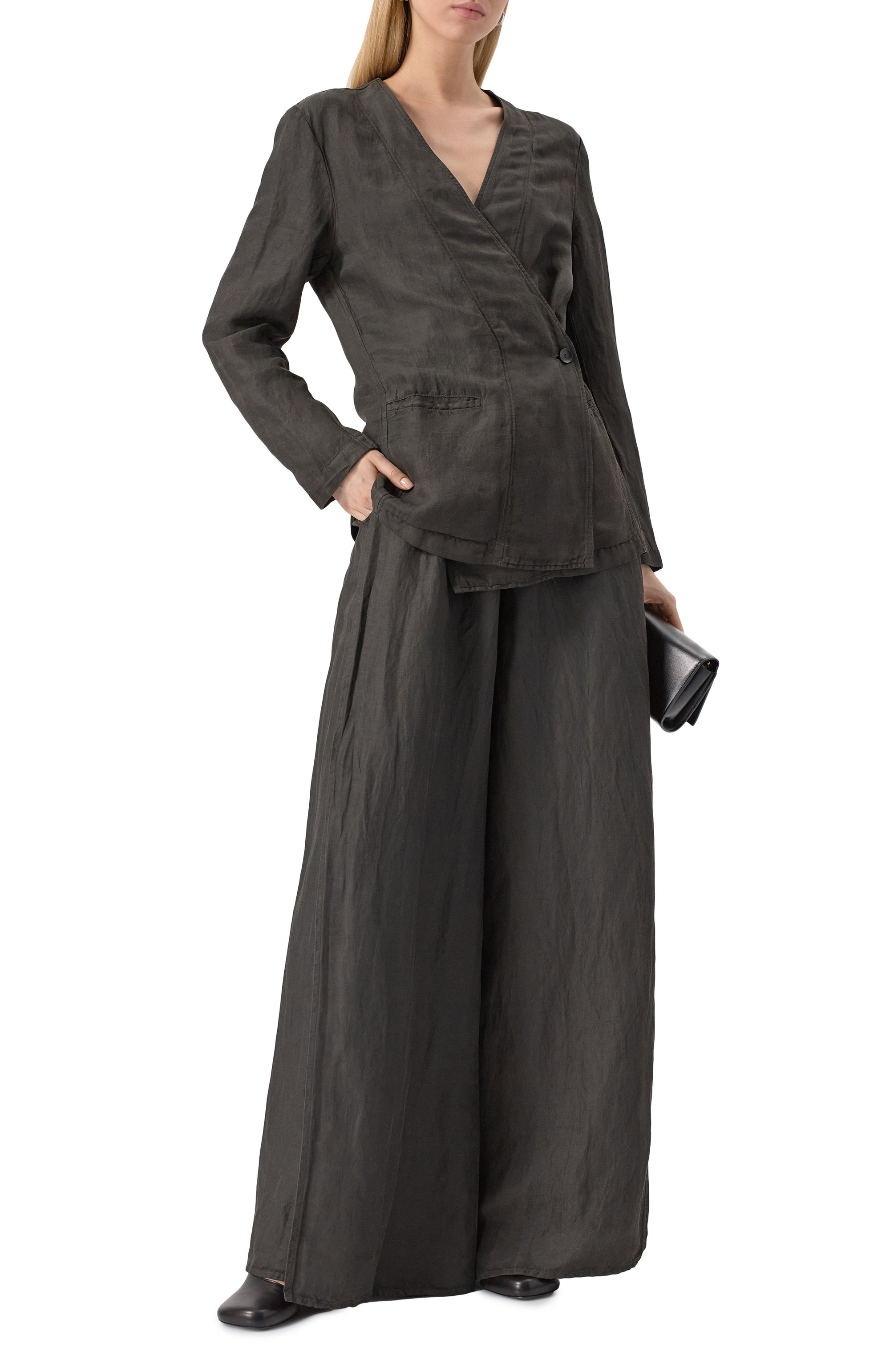 Льняные брюки ANDREA YA'AQOV, арт. 25WHAB76, фото 2