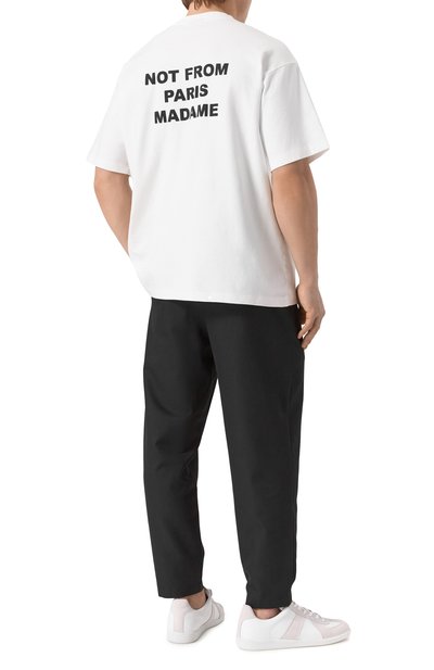 Хлопковая футболка DROLE DE MONSIEUR, арт. PERM-TS203-C0002-0PW, фото 2