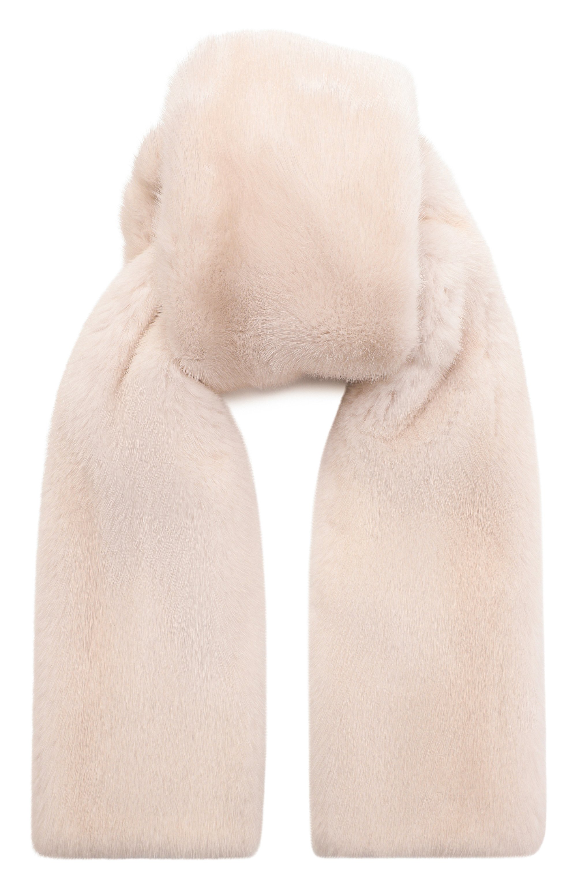 Меховой шарф из норки MVST, арт. MSC-01 MINK PEARL, фото 1