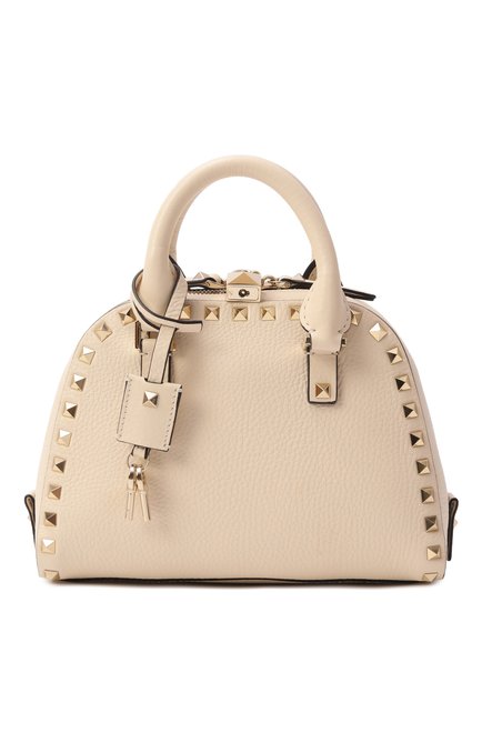 Женская сумка rockstud VALENTINO кремового цвета по цене 0 руб., арт. 6W2B0Q97/VSF | Фото 1