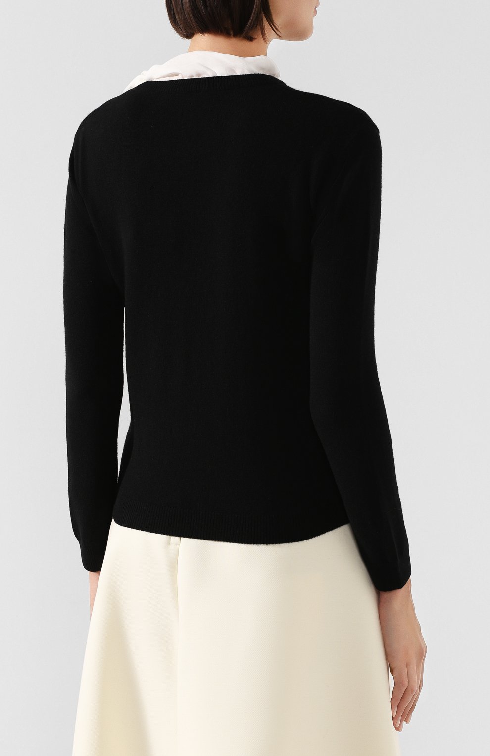 Пуловер из смеси шерсти и кашемира VALENTINO, арт. SB0KCA7952S, фото 4