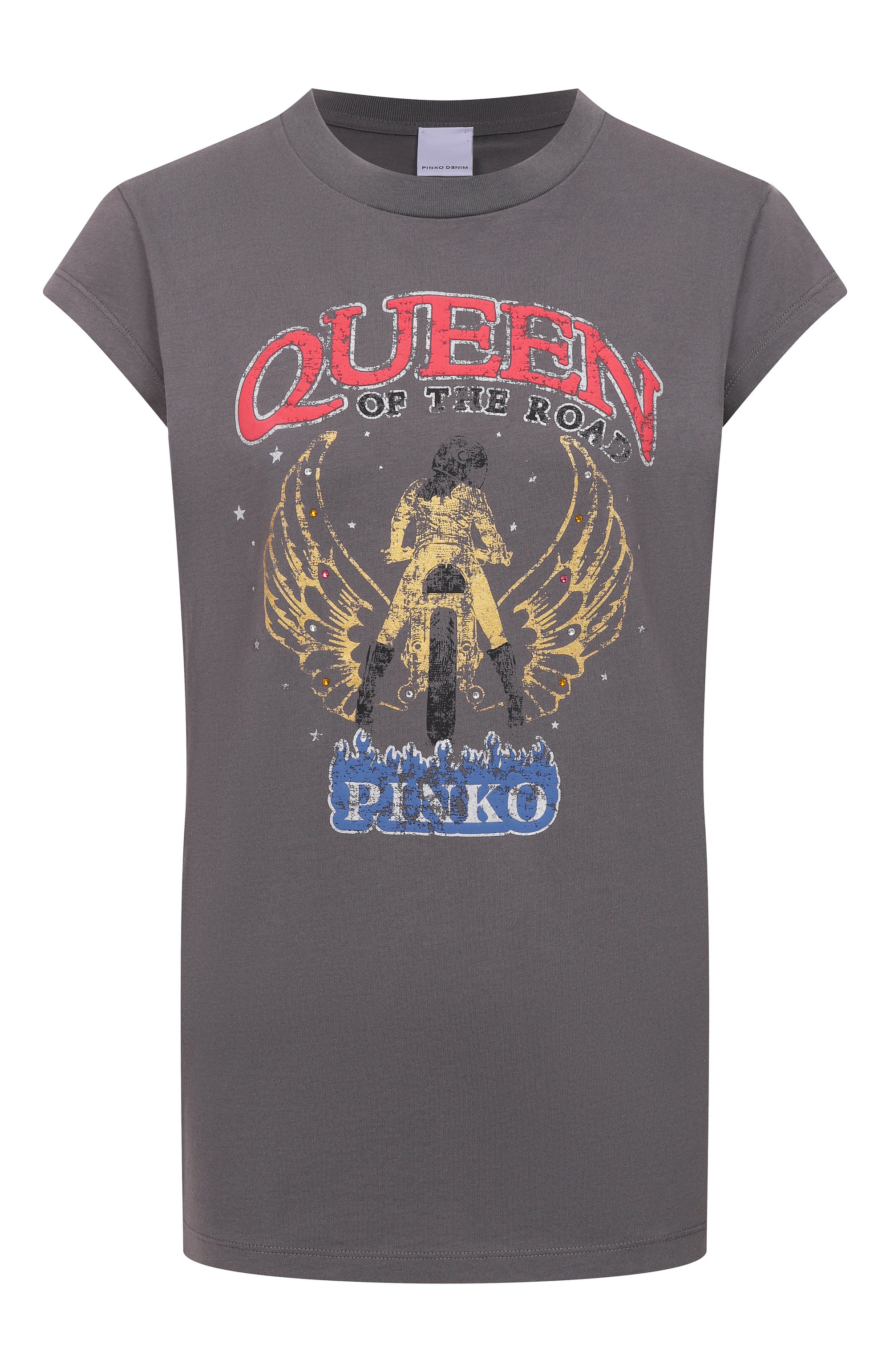 Хлопковая футболка PINKO, арт. 104603/A2DA, фото 1