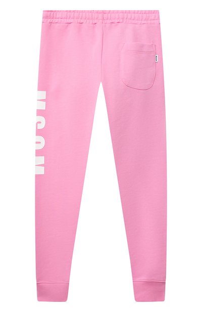 Хлопковые джоггеры MSGM KIDS, арт. MS026820, фото 2